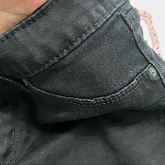 Mossimo Skinny Premium Denim Black Denim Jeans 6 Women's Size - Picture 4 of 11